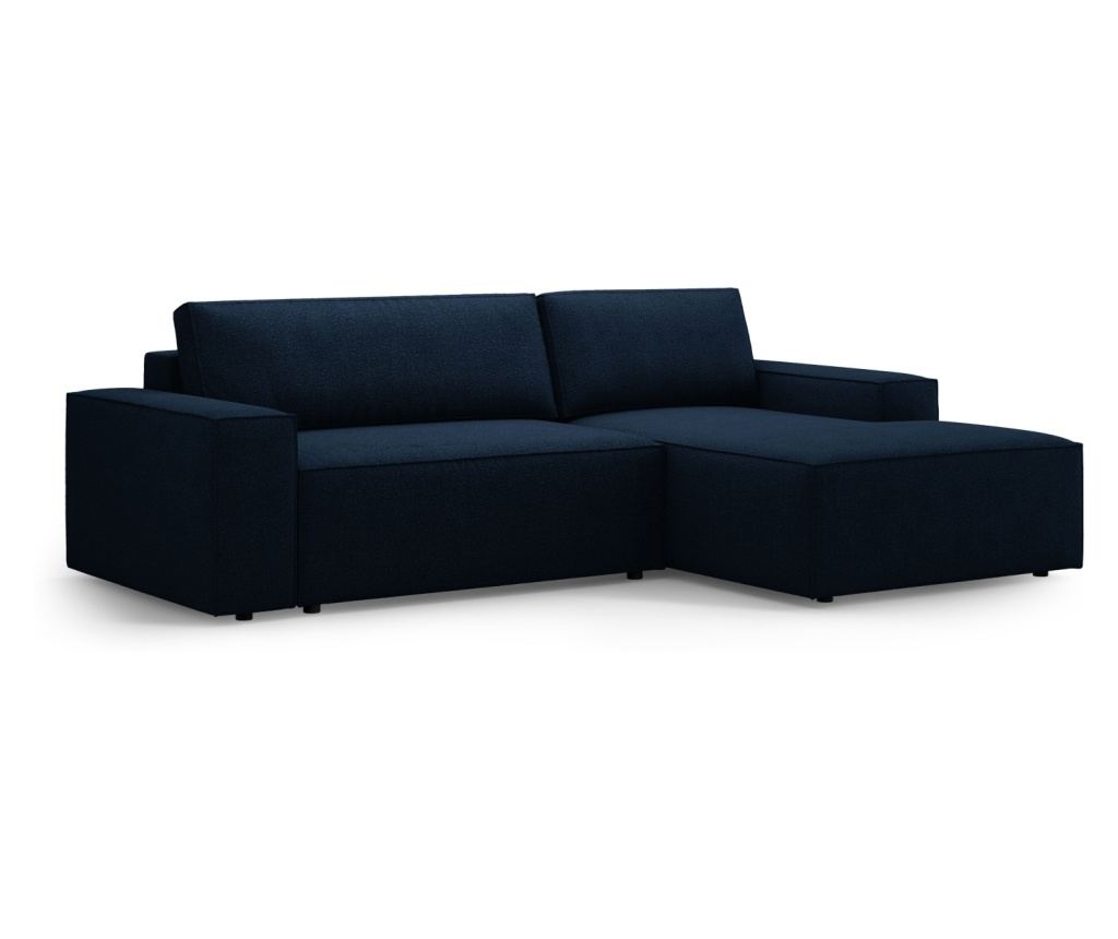 Sarokülőgarnitúra Micadoni Home 539418, Jodie, Sötétkék, 86x151x246 cm - 3