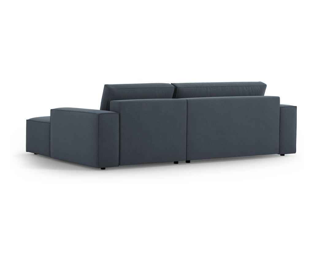 Sarokülőgarnitúra Micadoni Home 539418, Jodie, kék, 86x151x246 cm - 4