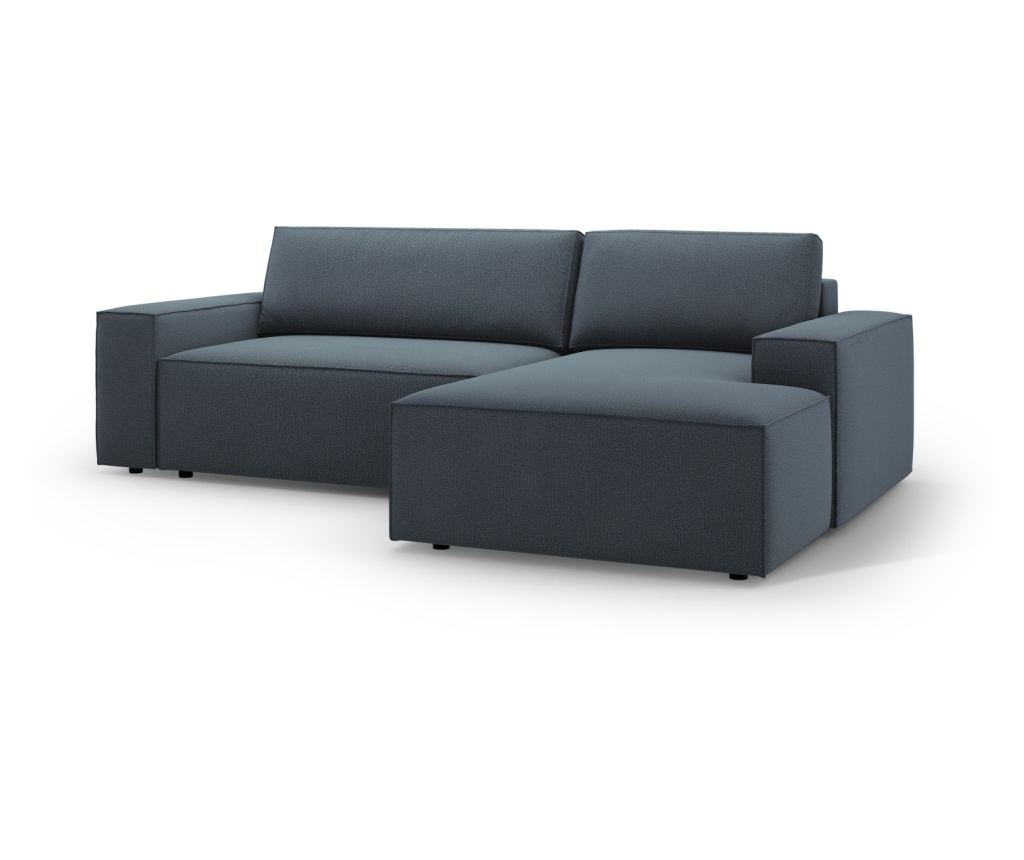 Sarokülőgarnitúra Micadoni Home 539418, Jodie, kék, 86x151x246 cm - 7