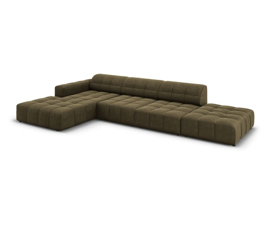 Micadoni Home Jennifer zöld sarokgarnitúra - 3