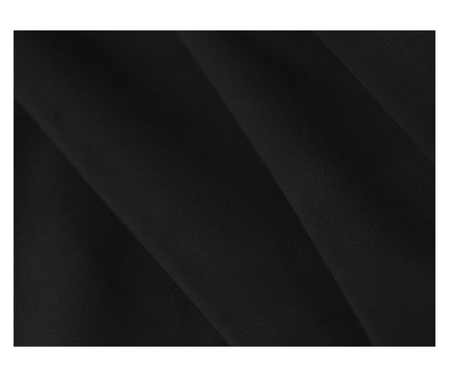 Ъглов диван Cosmopolitan Design Arendal U-образен, черен