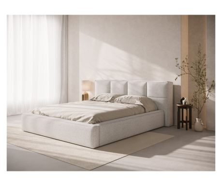 Micadoni Home Darren Jasnoszary Zagłówek