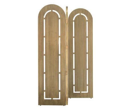 Διαχωριστικό Δωματίου Macallen Brass, Richmond Interiors, Χρυσό, MDF 182x3x150