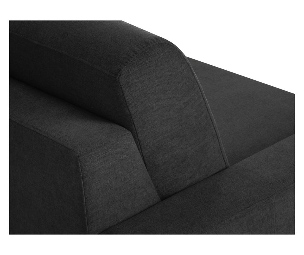 Sarokülőgarnitúra Windsor & Co 860410, Portia, fekete - 8