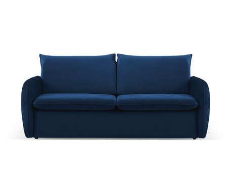 Raztegljiva zofa Cosmopolitan Design 620209, Dunaj, kraljevsko modra
