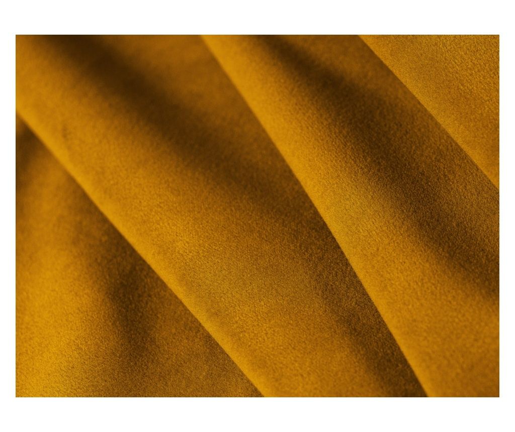 Sarokkanapé Milo Casa 898151, Carlo, Sárga, 90x166x341 cm - 5