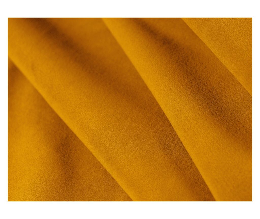 Sarokkanapé Cosmopolitan Design 622406, Arendal, sárga, 70x166x341 cm - 5