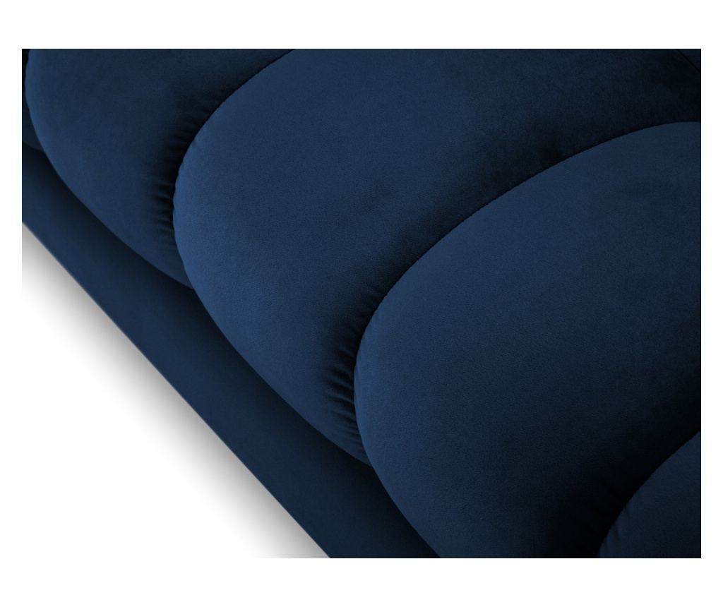 Sarokülőgarnitúra Cosmopolitan Design 620658, Bali, királykék, 75x185x293 cm - 5