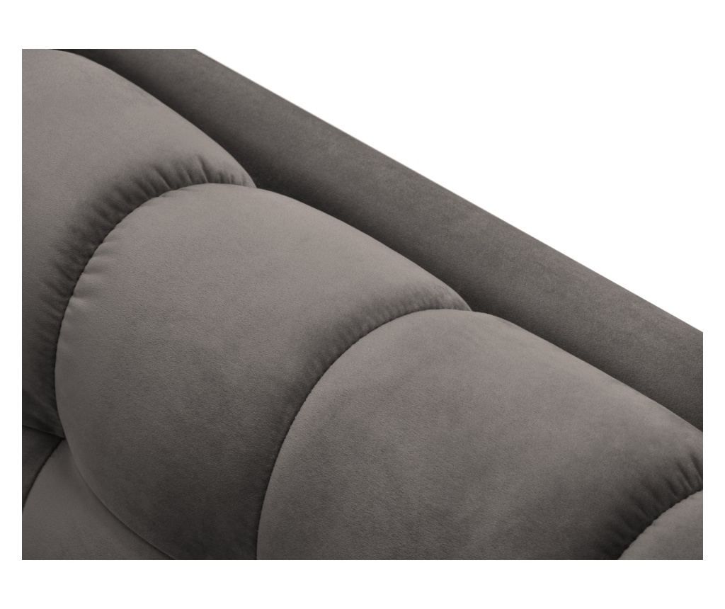 Sarokülőgarnitúra Cosmopolitan Design 620658, Bali, Világosszürke, 75x185x293 cm - 6