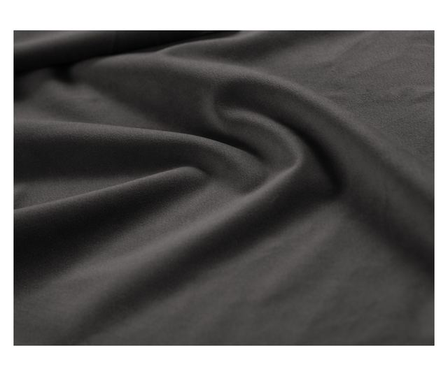 Ъглов диван с U-образна форма Milo Casa Elio, тъмно сив