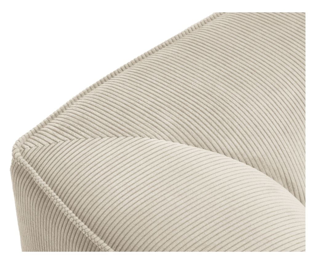 Windsor & Co 860638 Moduláris Sarokkanapé, Sao, Világosbézs, 69x180x273 cm - 3