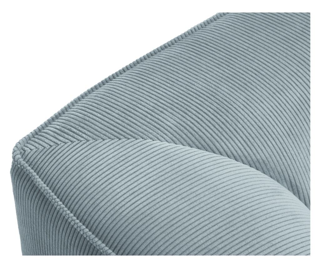 Windsor & Co Sao moduláris sarokgarnitúra, világoskék - 3