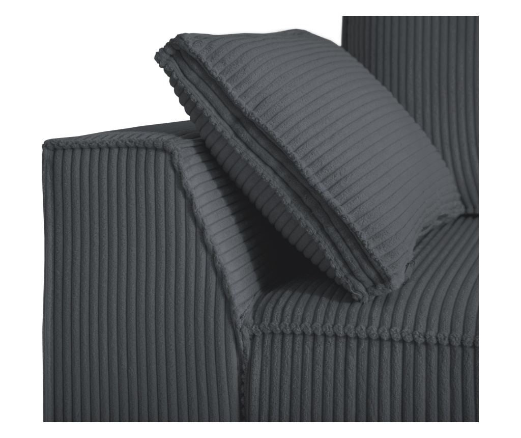Sarokülőgarnitúra ágyfunkcióval Milo Casa 898245, Sophia, szürke - 13