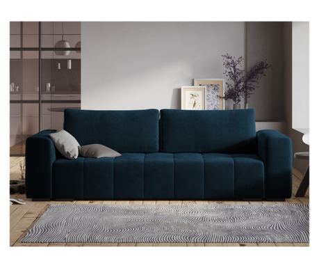 Trosjed s funkcijom kreveta Milo Casa 899931, Luca, kraljevsko plava