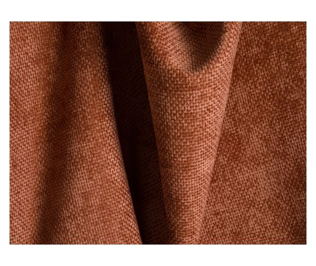 Ъглов диван с U-образна форма и функция сън от Cosmopolitan Design, Tonale, цвят керемида