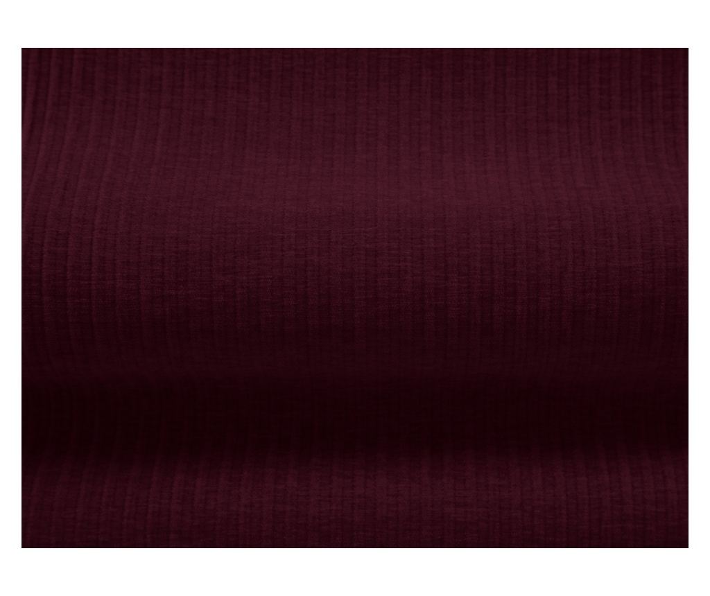 Sarokülőgarnitúra Cosmopolitan Design 622406, Arendal, rubinvörös, 70x166x341 cm - 5