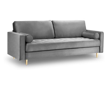 Trosjed Milo Casa 896749, Santo, siva, 90x90x219 cm
