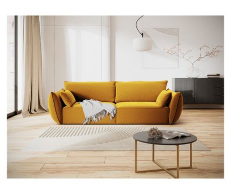 Mazzini 840229 Kavč, Vanda, Rumena, 85x110x208 cm