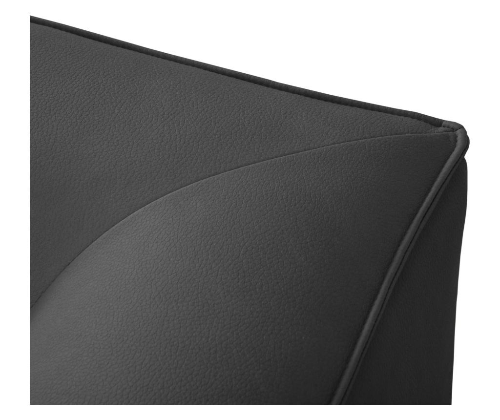 Moduláris sarokkanapé Windsor & Co 860638, Sao, fekete, 69x180x273 cm - 5