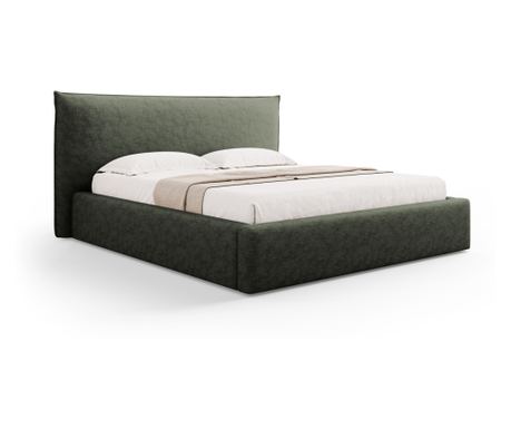 Postel Micadoni Home Kaelle - Zelená, spací plocha 160x200 cm