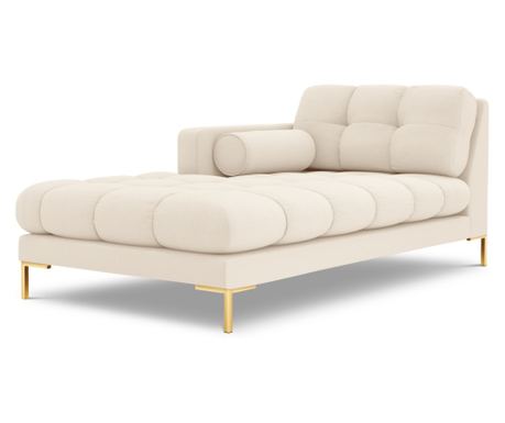 Raztegljiva zofa Cosmopolitan Design 620645, Bali, svetlo bež, 75x102x185 cm
