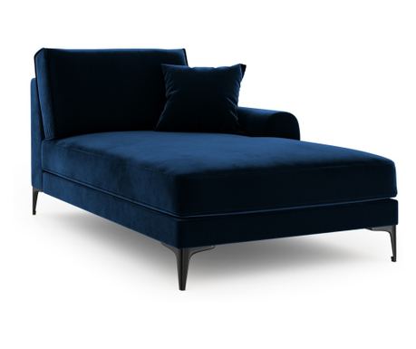 Dnevni ležaj Mazzini 840410, kraljevsko modra, 90x182x102 cm