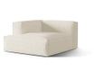 Micadoni Home Nuria Chaise Lounge, Ivory