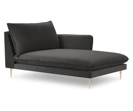 Σεζλόνγκ Cosmopolitan Design Vienna Σκούρο Γκρι