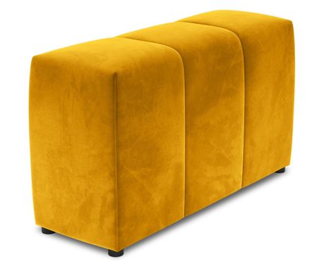 Modul naslona za leđa Cosmopolitan Design 621713, Rome, žuta, 75x40x120 cm