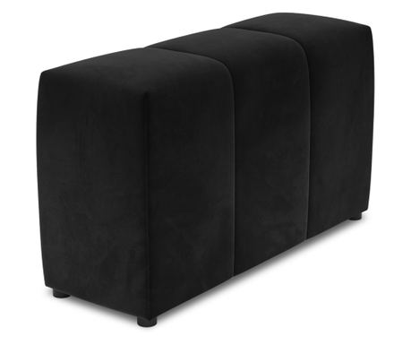 Modul naslona za leđa Cosmopolitan Design 621713, Rome, crna, 75x40x120 cm