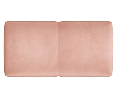 Modul naslona za leđa Cosmopolitan Design 621713, Rome, ružičasta, 75x40x80 cm