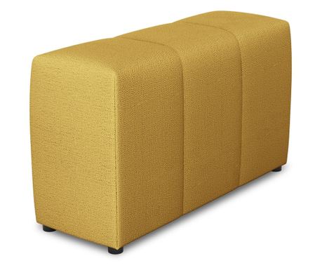 Modul naslona za leđa Cosmopolitan Design 621713, Rome, žuta, 75x40x120 cm