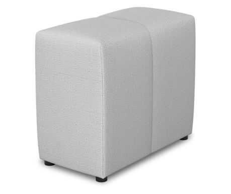 Modul naslona za leđa Cosmopolitan Design 621713, Rome, svijetlo siva, 75x40x80 cm