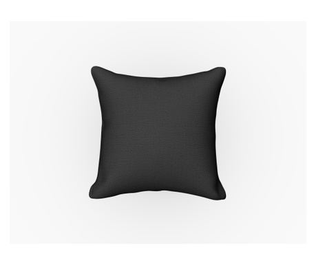 Okrasna blazina Cosmopolitan Design 621587, Rim, črna, 13x42x42 cm