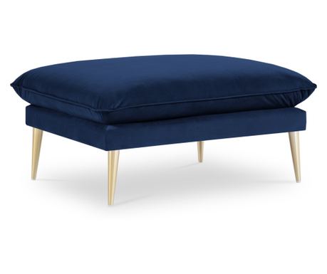 Milo Casa 896479 Ottoman, Elio, Βασιλικό Μπλε, 45x80x100 εκ.