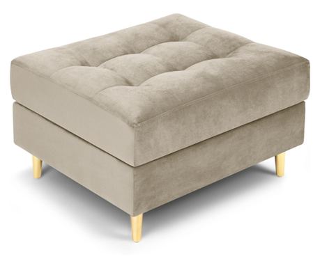 Tabure Milo Casa 896767, Santo, taupe, 46x70x60 cm