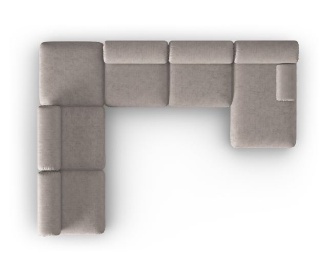 Windsor & Co Kepler Модулен ъглов диван, Тъмно бежов