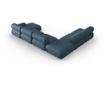 Модулен ъглов диван Windsor & Co Kepler, тъмносин