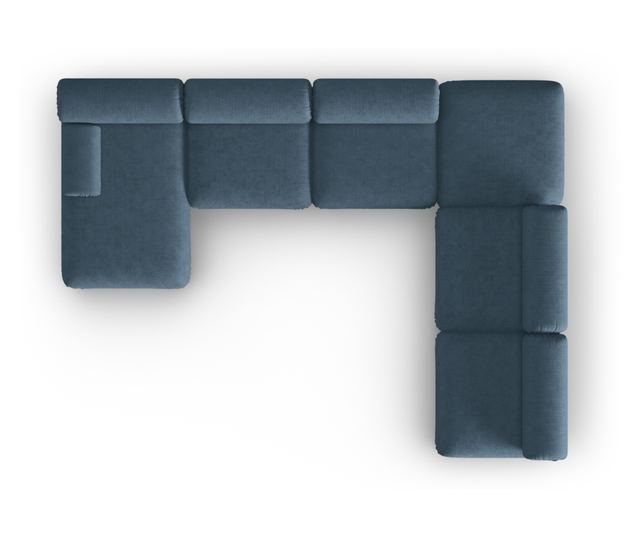 Windsor & Co Kepler Модулен ъглов диван, тъмносин