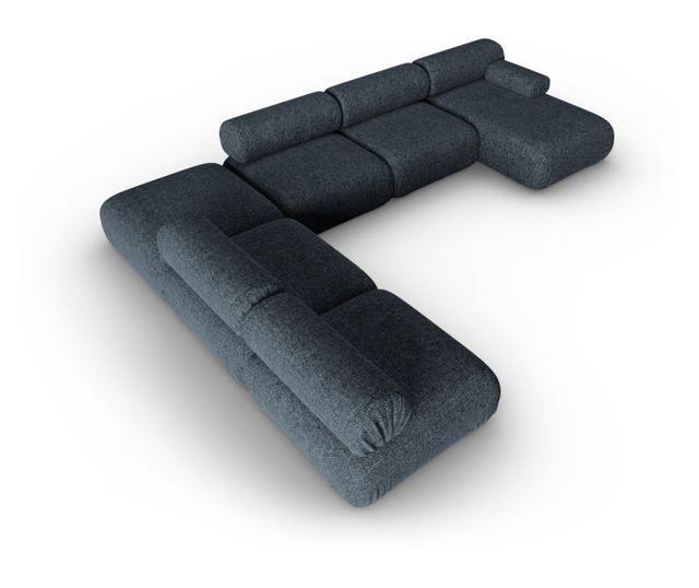 Windsor & Co Kepler Модулен ъглов диван, кралско синьо