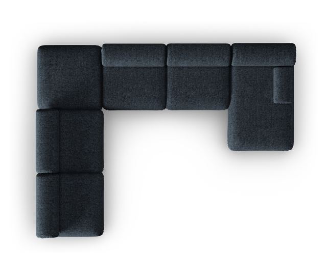 Windsor & Co Kepler Модулен ъглов диван, кралско синьо