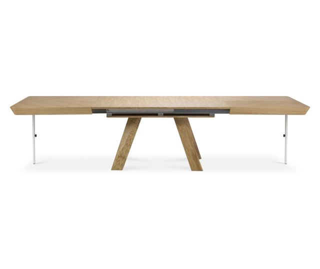 Разтегателна маса Windsor & Co, Njal, естествен дъб, цвят дъб