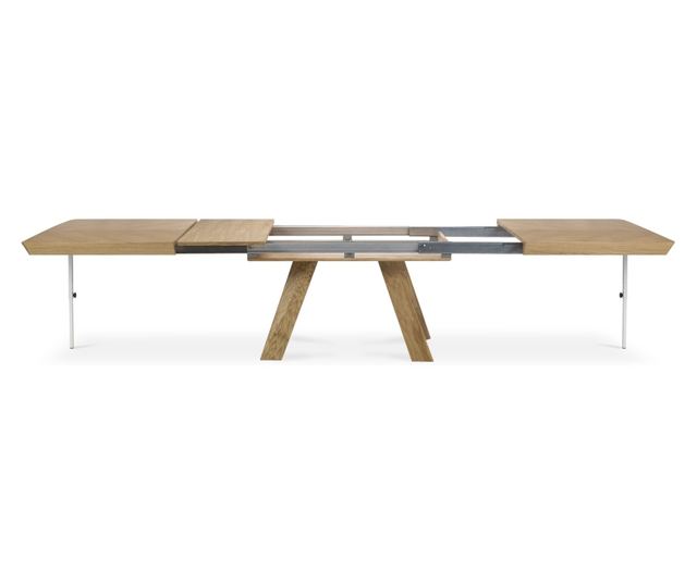 Разтегателна маса Windsor & Co, Njal, естествен дъб, цвят дъб