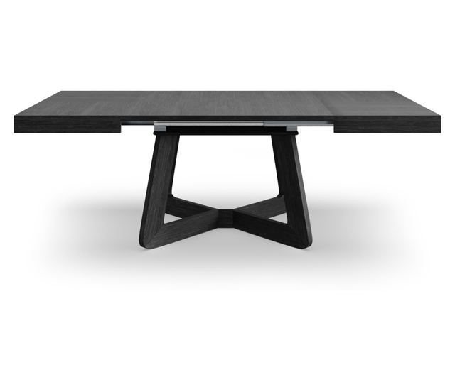 Разтегателна маса Windsor & Co, Nodi, цвят черен дъб