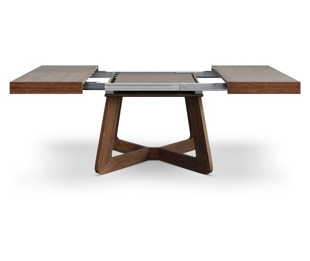 Разтегателна маса Windsor & Co, Nodi, тъмен дъб