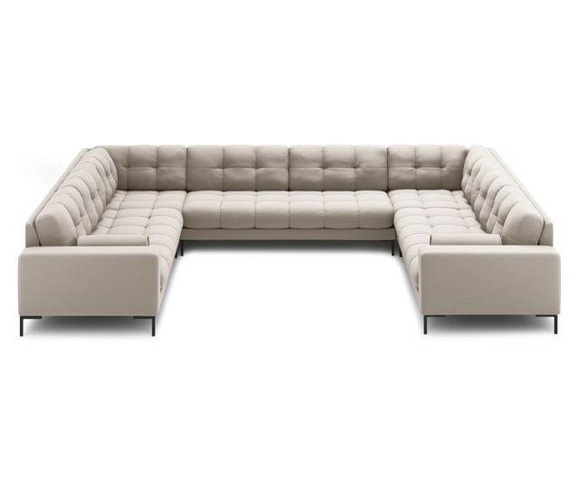 U-образен диван Cosmopolitan Design, Бали, бежов