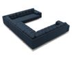 Модулен диван Cosmopolitan Design Bali Blue U-Shape