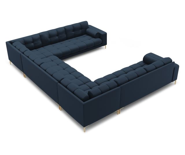 Модулен диван Cosmopolitan Design Bali Blue U-Shape