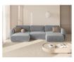Ъглов диван с форма на U с място за съхранение, Cosmopolitan Design, Tonale, сив