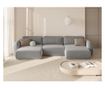 Ъглов диван с U-образна форма Cosmopolitan Design, Tonale, Светлосив